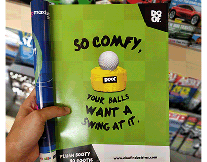 Doof Golf Magazine Advertisement