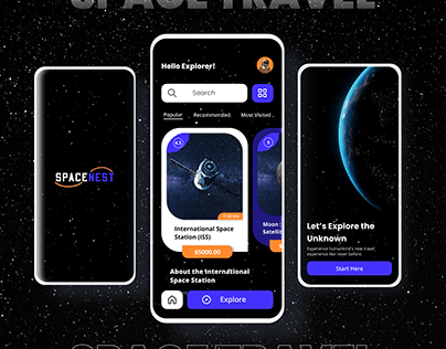 Space Travel App - Spacenest