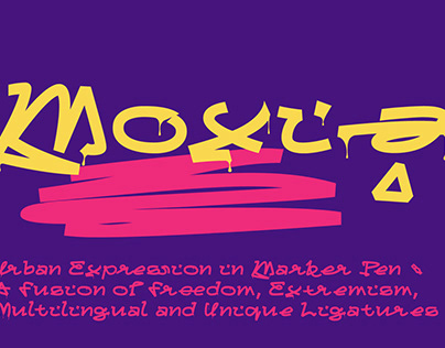 Moxie typeface