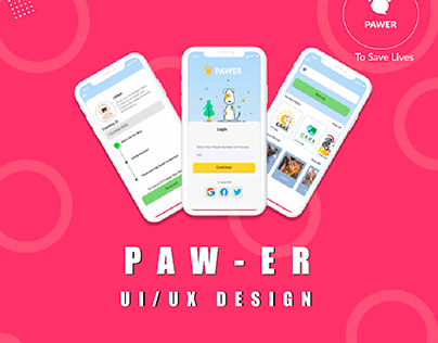 PAW-ER - UI/UX Design