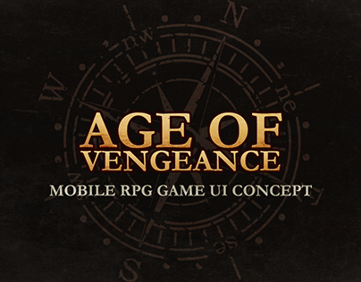 Project thumbnail - AGE OF VENGEANCE RPG Game UI Concept
