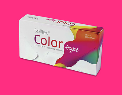 Embalagens Solflex color Hype