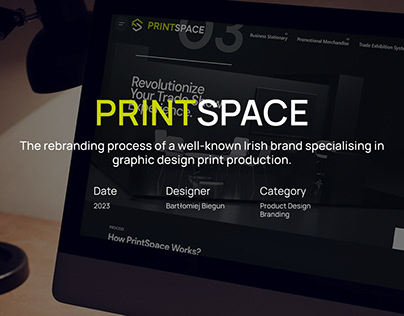 PrintSpace - Product Design, Rebranding