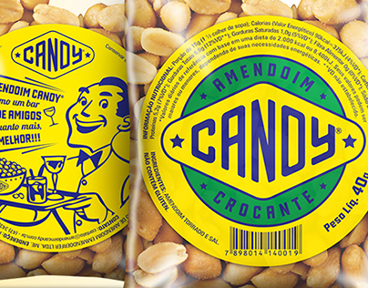 Candy Amendoim . Nuts Packaging n' Branding