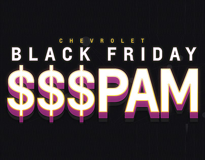 Chevrolet Black Friday SPAM