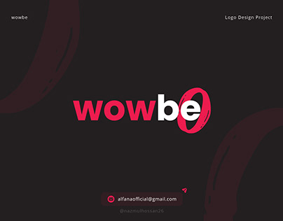 wowbe - Digital Marketing Agency Logo Design