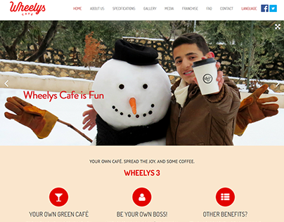 Wheelys Cafe - Wordpress