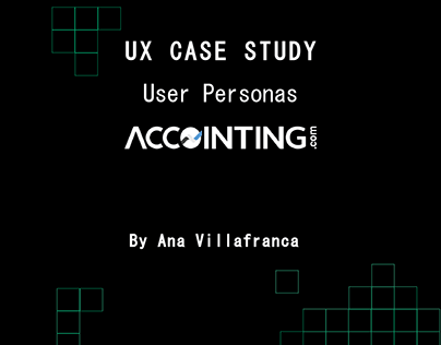 UX Case Study - User personas