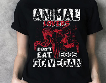 Vegan T Shirt Design
