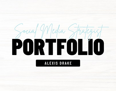 Social Media Strategist Portfolio