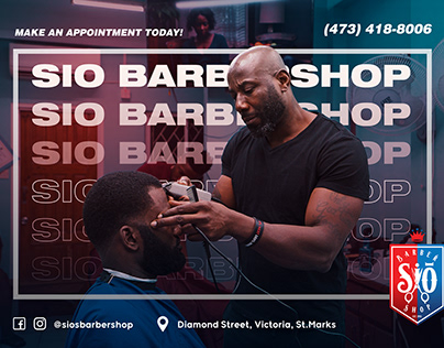 Sio Barbershop Branding