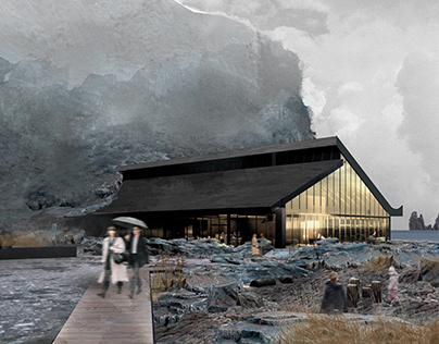 Дизайн-концепция вулканического туристического центра