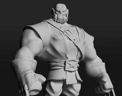 Wolverine Pirate (3D model)