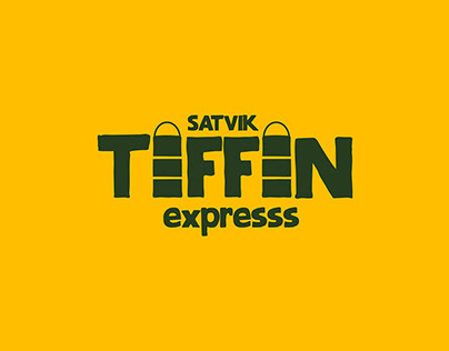 Project thumbnail - Brand Identity for "Satvik Tiffin Expresss"