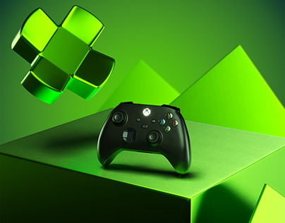 Project thumbnail - Xbox Series X Controller - FULL CGI