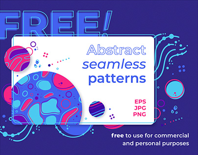 FREE Abstract Seamless Vector Patterns