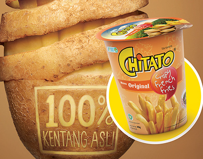 CHITATO 100 % kentang Asli