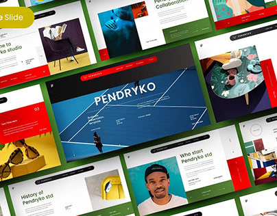 Free Pendryko - Business Google Slide Template