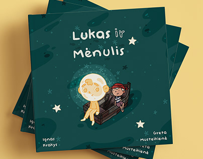 "Lukas ir Menulis" Children's picture book
