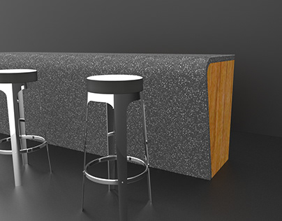 Concrete Bar-Counter design