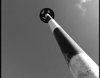 Black and White Pole