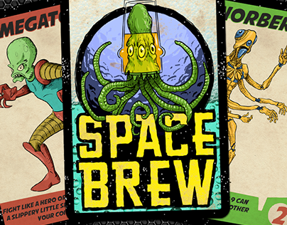 Space Brew - A Sci-fi drinking card game