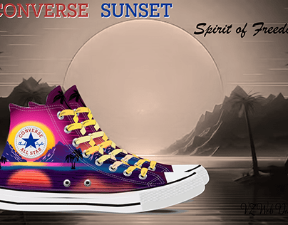 Publicité Converse Sunset - Spirif Of Freedom