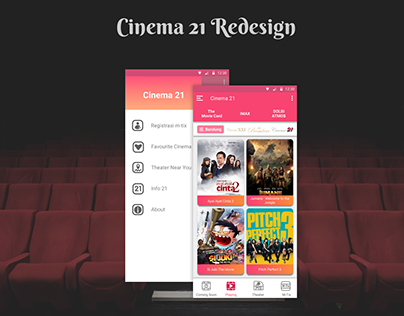 Cinema 21 Redesign