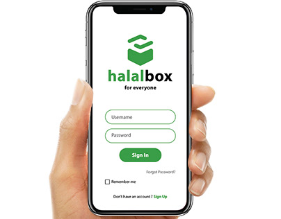 Logo Design Halalbox