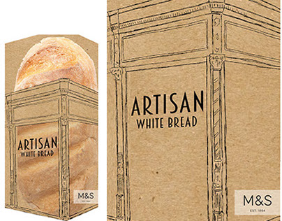 M&S Bread Packaging and Branding