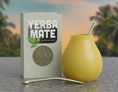 Yerba mate - product visualization