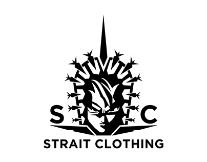 Strait Clothing Logo Design