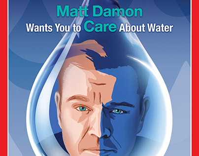 Conceptual Portrait- Matt Damon