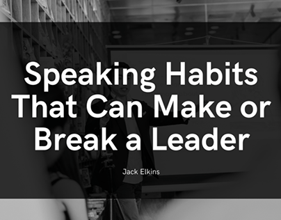 Speaking Habits | Jack Elkins