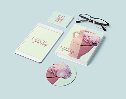 rebranding BTS CD cover-love yourself