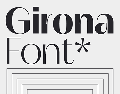 Girona Typeface