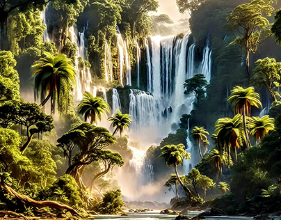 amazone waterfalls