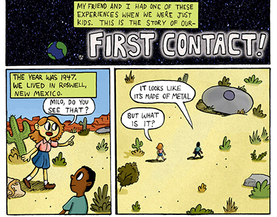 First Contact Comic