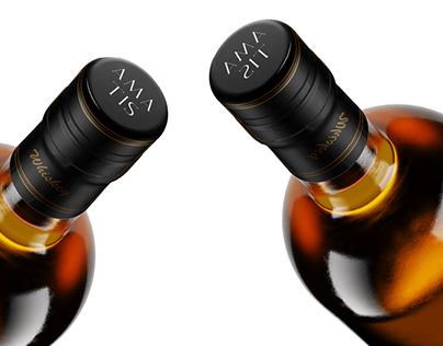 Packaging of "AMATIS" whisky