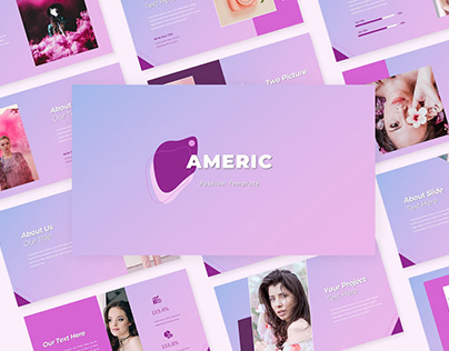 Americ Fashion PowerPoint Template