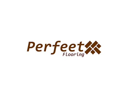 Logo para Perfeet Flooring negativo (2017)