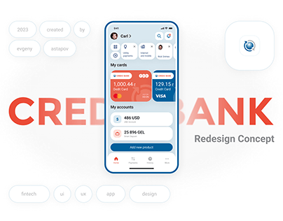 Credo Mobile Banking App Redesign