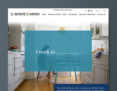 Remote Nation Website Design