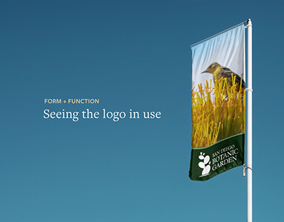 San Diego Botanic Garden Logo Design