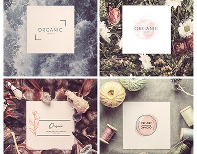 Conceptual Brand Identity: Organic Beauty Care Products