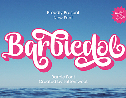Barbiedol - Script Barbie Font