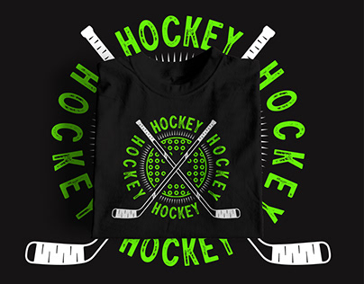Hockey T shirt design | t shirt design
