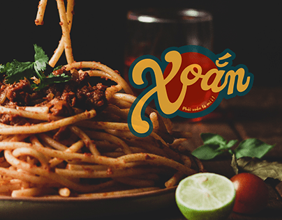 XOAN Spaghetti - BRANDING TYPOGRPHY SCHOOL PROJECT