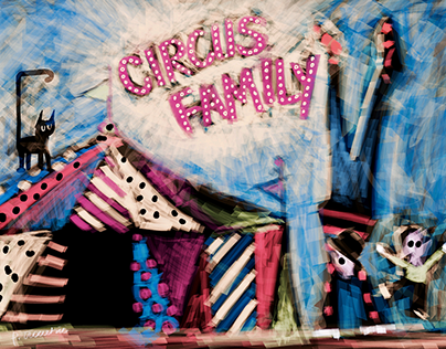 CIRCUS FAMILY - graphic project