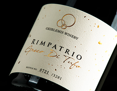Rimpatrio Wine Label design